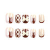 12 Sizes-24 Pcs Press On Nails JP3013