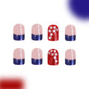 12 Sizes-24 Pcs Press On Nails C865