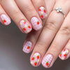 12 Sizes-24 Pcs Press On Nails C382