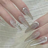 12 Sizes-24 Pcs Press On Nails MY068