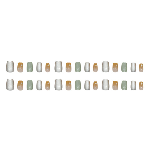 30 Pcs Press On Nails MY126