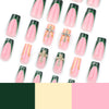 12 Sizes-24 Pcs Press On Nails JP3521