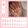 12 Sizes-24 Pcs Press On Nails W1182