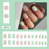 12 Sizes-24 Pcs Press On Nails W679