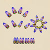 12 Sizes-24 Pcs Press On Nails Y1890