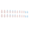 12 Sizes-24 Pcs Press On Nails W328