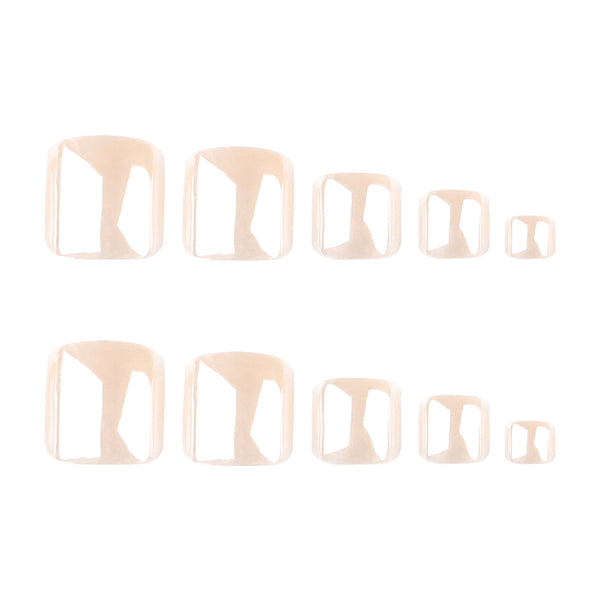 12 Sizes-24 Pcs Press On Nails JP3705