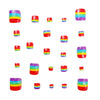 12 Sizes-24 Pcs Press On Nails Y599