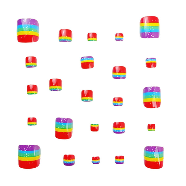 12 Sizes-24 Pcs Press On Nails Y599