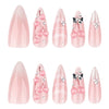 12 Sizes-24 Pcs Press On Nails JP4271