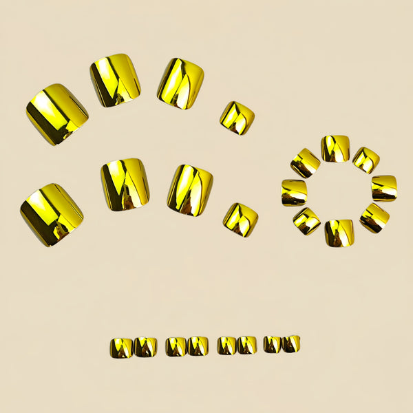 12 Sizes-24 Pcs Press On Nails Y1844