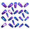 12 Sizes-24 Pcs Press On Nails Y1842