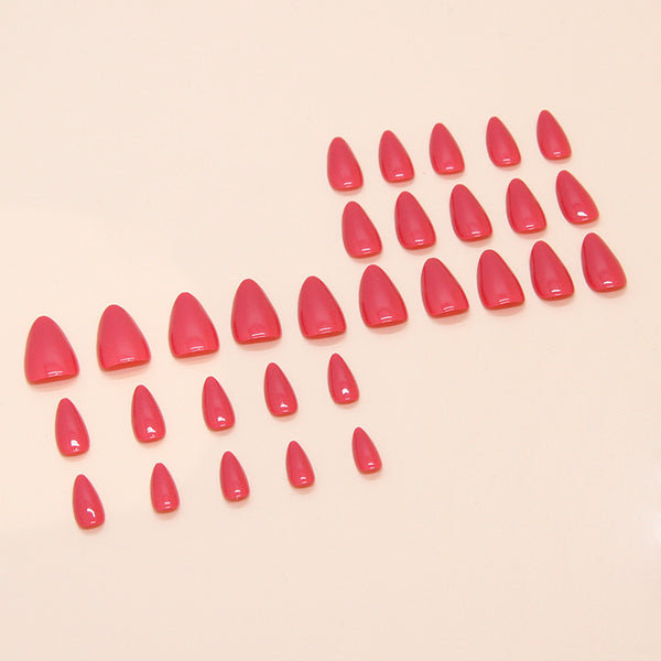 12 Sizes-24 Pcs Press On Nails W1618