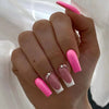 12 Sizes-24 Pcs Press On Nails Z693