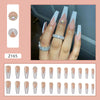 12 Sizes-24 Pcs Press On Nails Z165