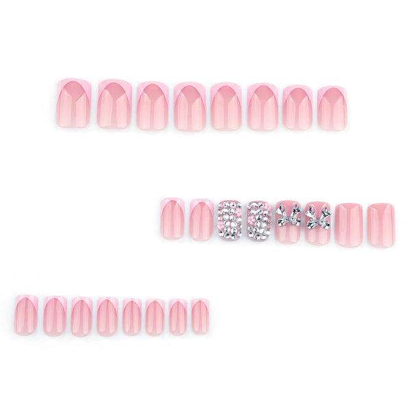 12 Sizes-24 PcsPress On Nails JP3658