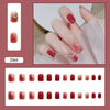 12 Sizes-24 Pcs Press On Nails Z041