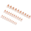 12 Sizes-24 Pcs Press On Nails JP4024