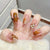 12 Sizes-24 Pcs Press On Nails R641