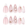 12 Sizes-24 Pcs Press On Nails JP4053