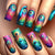 12 Sizes-24 Pcs Press On Nails Y1639