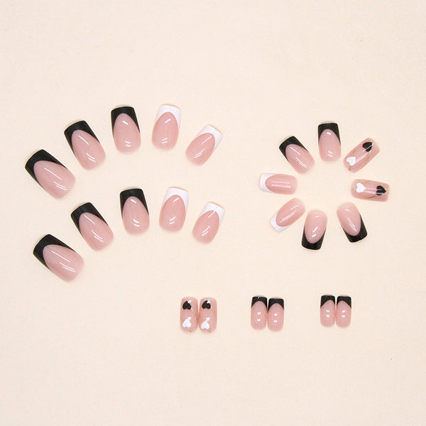 12 Sizes-24 Pcs Press On Nails W338