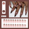 12 Sizes-24 Pcs Press On Nails W1751