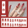 12 Sizes-24 Pcs Press On Nails Z1019