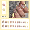 12 Sizes-24 Pcs Press On Nails W1129