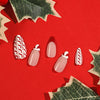 12 Sizes-24 Pcs Press On Nails JP1892