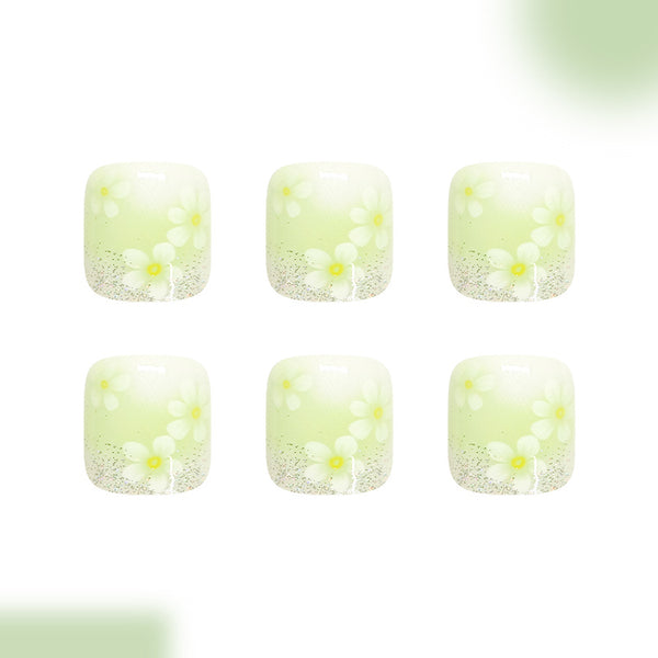 12 Sizes-24 Pcs Press On Nails C1692