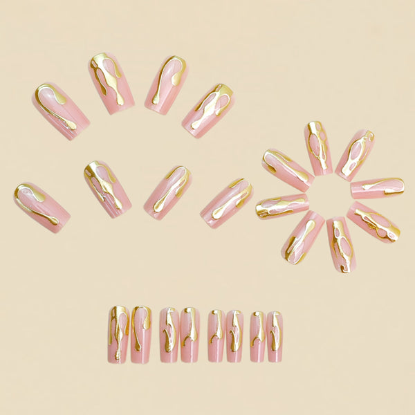 12 Sizes-24 Pcs Press On Nails Y2026