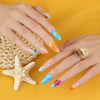 12 Sizes-24 Pcs Press On Nails JP3900