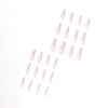 12 Sizes-24 Pcs Press On Nails JP1410