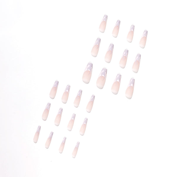 12 Sizes-24 Pcs Press On Nails JP1410
