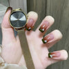 12 Sizes-24 Pcs Press On Nails R714