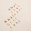 12 Sizes-24 Pcs Press On Nails R751