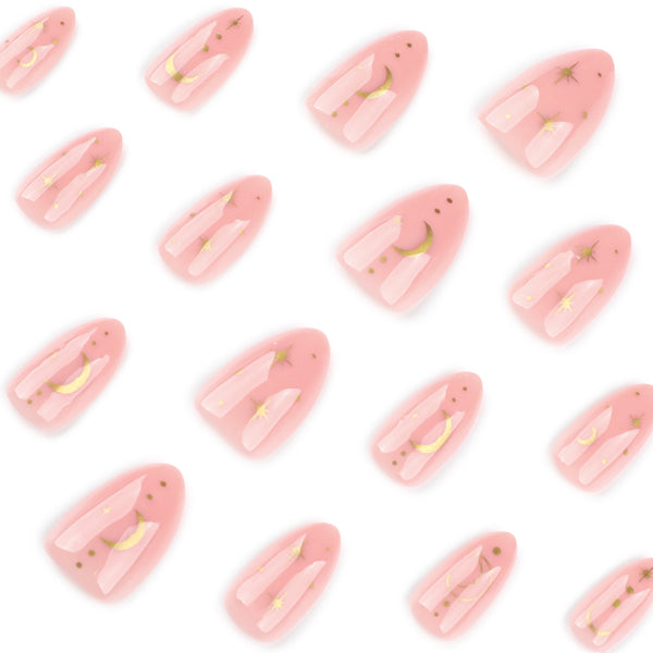 12 Sizes-24 Pcs Press On Nails JP3988