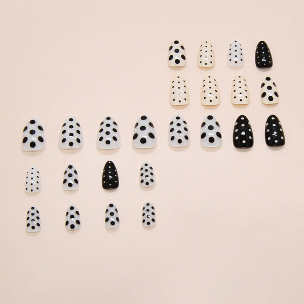 12 Sizes-24 Pcs Press On Nails W2131