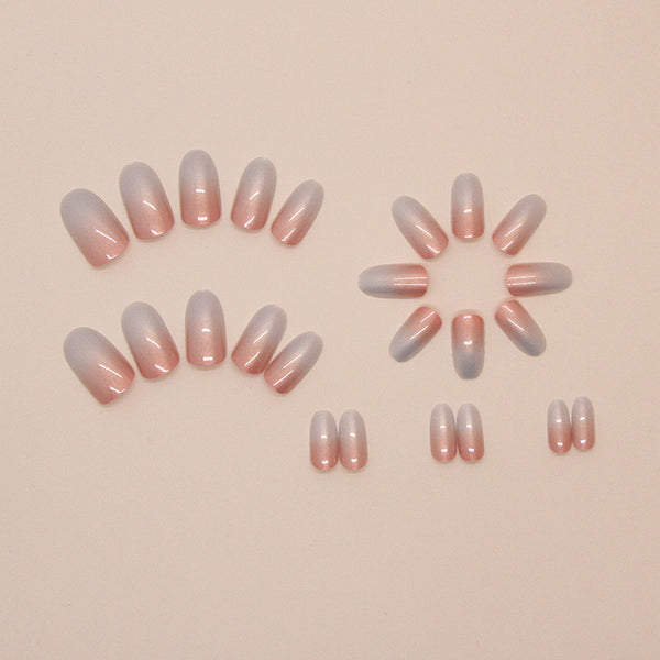 12 Sizes-24 Pcs Press On Nails W1703
