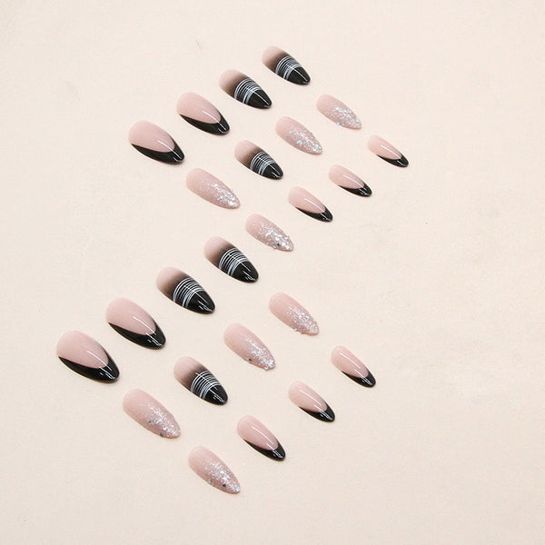 12 Sizes-24 Pcs Press On Nails W365