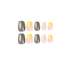 12 Sizes-24 Pcs Press On Nails JP2400