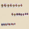 12 Sizes-24 Pcs Press On Nails Y1942