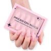 Glamhalo Premiere 30pcs Press On Nails – Eco-Friendly Perfect Fit - GD24