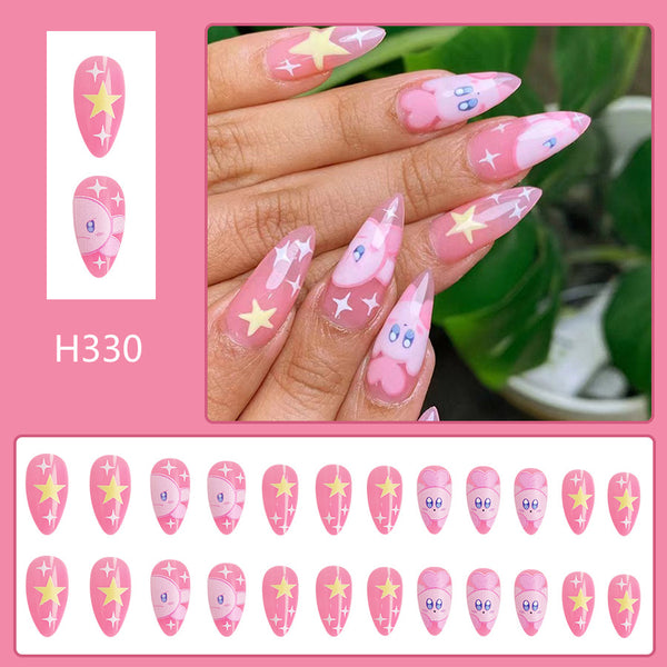 12 Sizes-24 PcsPress On Nails H330