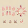 12 Sizes-24 Pcs Press On Nails Y1811
