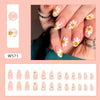 12 Sizes-24 Pcs Press On Nails W571