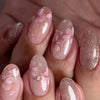 12 Sizes-24 Pcs Press On Nails W1739