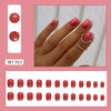 12 Sizes-24 Pcs Press On Nails W1363