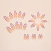 12 Sizes-24 Pcs Press On Nails W2126